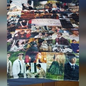Vampire Diaries Collage Blanket